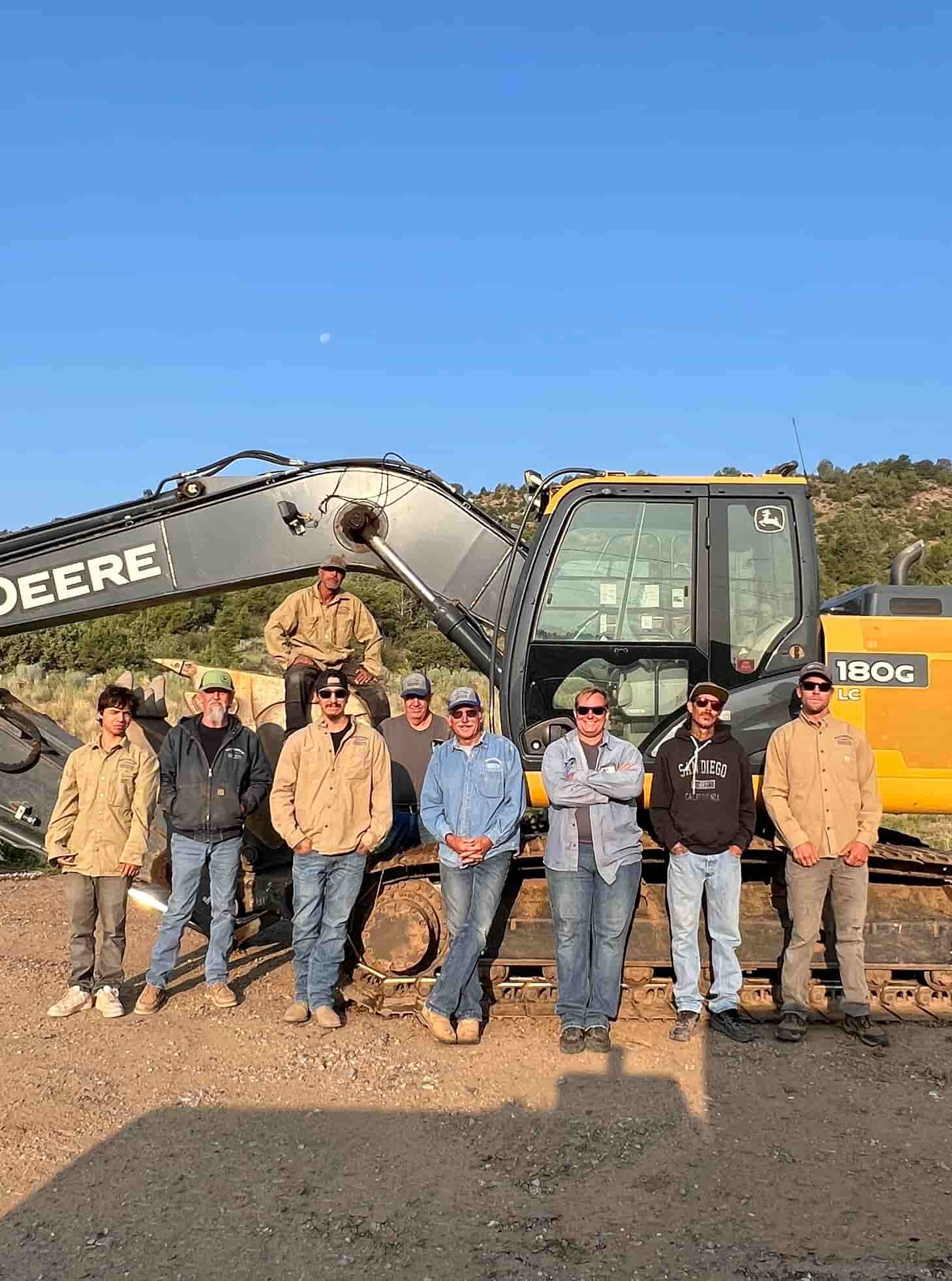 Southridge Construction crew at the yard